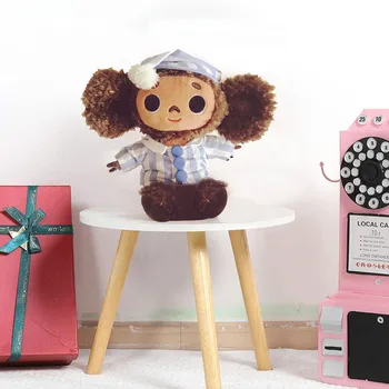 Rusija Didelis Ausų Beždžionė Pliušiniai Žaislai Vaikams Ilgai Pliušiniai Žaislai Rusija Cheburashka Iškamšos Beždžionė Lėlės Su Drabužiais Dovana