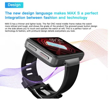 2022 DM101 Smart Watch Vyrų 4G 
