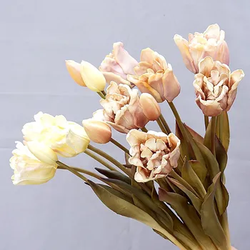 5heads Didelis unikalus sillicone tulpių krūva netikrų gėlių naujų namų dekoro partija pasisako flores decorativas