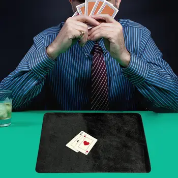 Kortų Žaidimas Trinkelėmis Profesinės Flanelė Pokerio Kortų Kilimėlis, Didelis Pokerio Trinkelėmis, Close-up Magic Reikmenys Pokerio Mėgėjams Magai (Bl