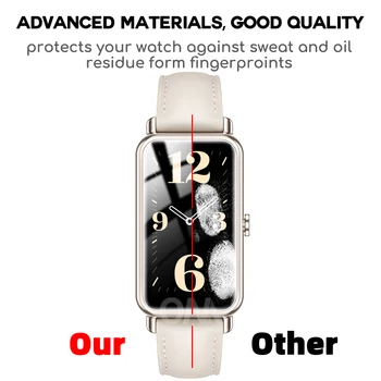 500D Švelni Apsauginė plėvelė Huawei Žiūrėti Fit Mini Smartwatch Screen Protector Cover Priedai Už Garbę Žiūrėti PS (ne stiklo