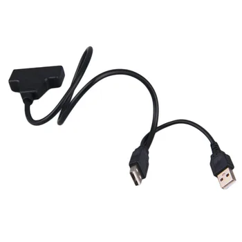 USB 2.0 Male Į SATA 7+15P 22 Pin Kabelio Adapteris 2,5 COLIŲ SSD/Standžiojo Disko Perdavimo greitis iki 480Mbps