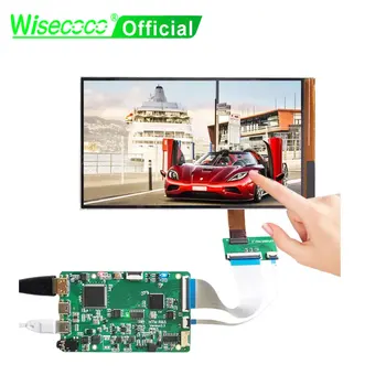 Wisecoco 7 Colių 1920x1080 IPS Ekranas Tablet MIPI LCD Vairuotojo Lenta Touch Panel Win7 8 10 Aviečių Pi 3