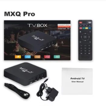 ES Versija XQ PRO 4K Interneto TV Set-Top Box, 8 G+128 G 