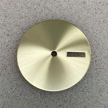 Metalo Saulės Modelio Laikrodžių Ciferblatą Single/Double/Nr. Kalendorius NH35/NH36/4R/7S Judėjimo Priedai