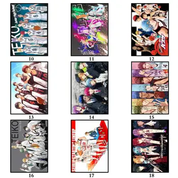 50 Dizaino Anime Kuroko No Basket Whitepaper Plakatas HomeDecal Tapybos Siena Lipdukas Kavos Namai Baras A3 42X30CM