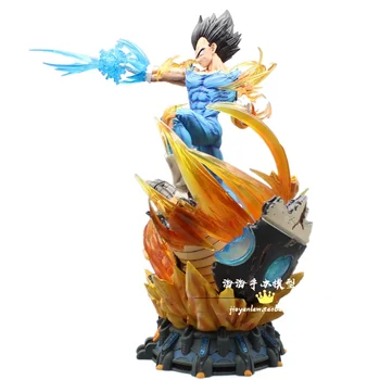 LS Dragon Ball Super Anime Statulėlės Modelis GK Super Saiyan Vedžitas pav Veiksmų Skaičiai 45cm statula Kolekcijos Žaislas figma