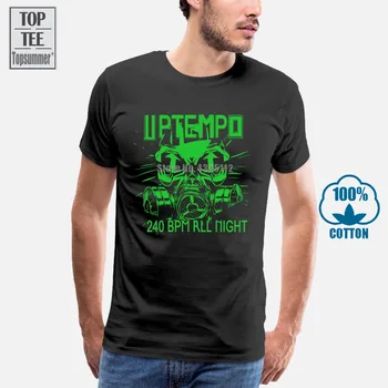 Uptempo T-Shirt Bpm Blackgreen (305284400) Hardcore Gabber Šalis