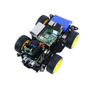 Yahboom Raspbot AI Vizija RC Robotas Automobilis su FPV Kamera Aviečių Pi 4B