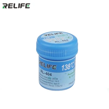 RELIFE LR-404 138°C bešvinio lydmetalio pasta pritaikytas 
