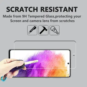 2/4Pcs Grūdintas Stiklas Samsung Galaxy A52 A52s 5G Screen Protector, Stiklo Plėvelė