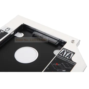 Bezel Skydelis SATA 2-asis Antrą Standųjį Diską HDD SSD Optinis Bay Caddy Rėmo Adapteris, Laikiklis HP ProBook 450 G1 G2 G3 455 G2 Serijos