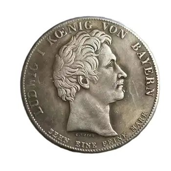 1835 M. Vokietija Proginių Monetų Kolekcija Liudvikas I Koenig Von Bayern Namų Puošybai Amatų Suvenyrų Darbalaukio Papuošalas Dovanų