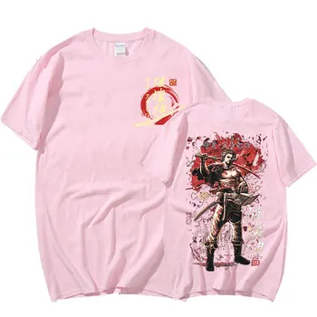 Japonų Anime Black Dobilų Marškinėliai Yami Sukehiro Dvipusis Grafinis Spausdinti marškinėliai Harajuku Streetwear Marškinėliai, Negabaritinių