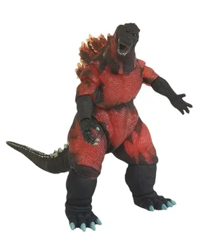 NECA 1995 Filmo Versija Raudonos Ugnies Godzilla Deginimas Sujungtas PVC Veiksmų Skaičius, Vaikams, Dovanų 18cm