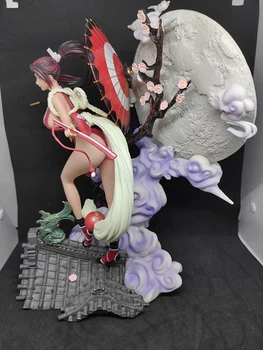 40cm Kovotojai Karalius Sexy Anime Pav Mai Shiranui Veiksmų Skaičius, Chun Li Mūšis Kostiumas Statulėlės Suaugusiųjų Modelis Lėlės, Žaislai