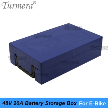 Turmera 48V 20Ah Tuščios Baterijos Laikymo Dėžutė su Nešiojamu už 3,7 V 18650 ličio arba 3.2 V 32700 Lifepo4 Baterija Elektrinis Dviratis Naudoti