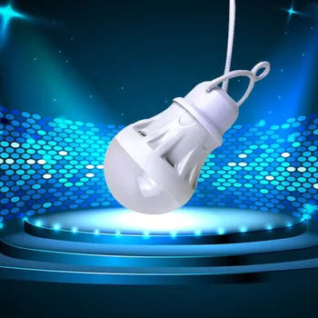 Nešiojamų Žibintų Kempingas Žibintai USB Lemputė Galia Banko Stovyklavimo Įranga, 5V LED 5W USB Palapinė Žibintai Kempingas, Žygiai Lempos