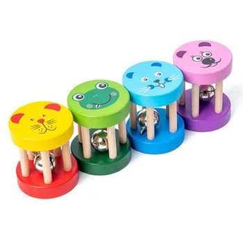 Kūdikių Montessori Žaislai, Medinis Barškutis 0 12 Mėnesių Mokymosi, Mokomieji Žaidimai, Žaislai Kūdikiams, Mediniai Vystymosi Kūdikių Žaislai 6 Mėnesių