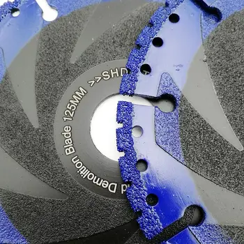 SHDIATOOL 2vnt Dulkių Brazed Deimantinio disko pjovimo diskas multi Purpose gelbėjimo Diamond varantys diskas pjauti kietai medžiaga
