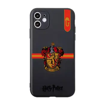 Mielas Animacinių filmų Haris Poteris Ženklelis Telefono dėklas Skirtas iphone 14 ir 13 12 Mini Pro 11 XS Max X XR Dangtis