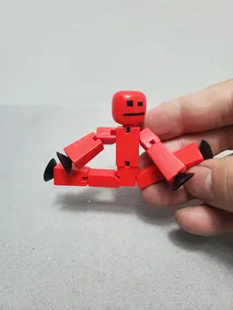 Galite Pasirinkti, 8cm Lipni Robotas Veiksmų Žaislas Sumos su Gyvis Deformuojamieji Plastiko Gyvūnų Skaičius Stikbot Žaislai