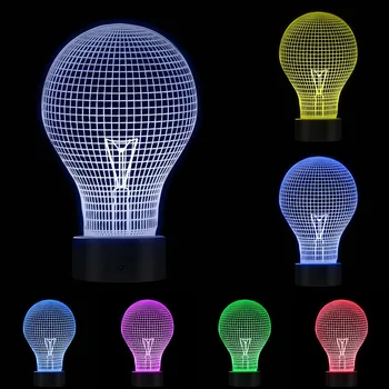 Lemputės Naujovė Apšvietimo, Elektros Lempos senamadiškas Technologijų Kūrybiškumą Spindinčią Naktį Šviesos Energiją Taupančių Stalo Lempa