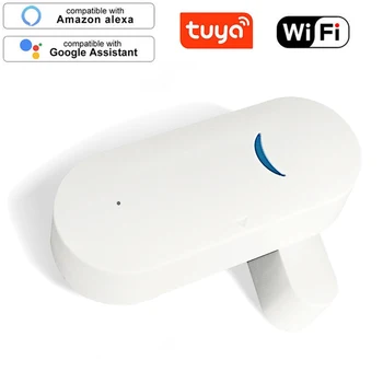 Tuya Smart WiFi, Durys, Automatinės Durys atidarytos / Uždarytos Detektoriai WiFi Programėlės Pranešimas Įspėjimo apsaugos signalizacijos paramos Alexa 