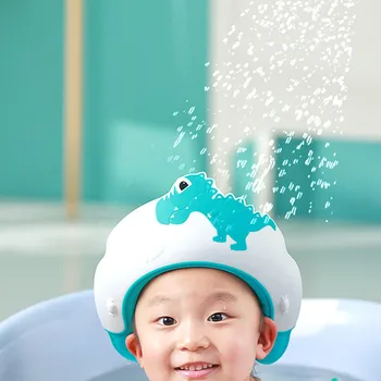Kūdikių Šampūno Kepurė Vaikams Plaukų Plovimo Shield Bamblys Vonia Skrybėlę Baby Shower Skydelis Baby Shower Bžūp Galvos Raštas Bžūp