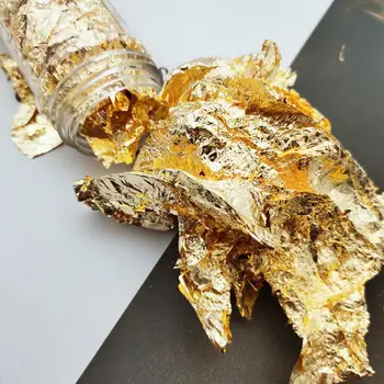 Tortas Dekoravimo Aukso Folija, Popieriaus Gabaliukai Keptos Putėsiai Desertas 