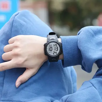 Mados Didelis Skaitmeninis Sports Mens Watches SKMEI Prekės Daugiafunkcį Signalizacijos Chrono LED Laikrodis atsparus Vandeniui Vyrų Reloj Hombre Relogio