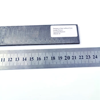 220*30*3mm Nerūdijančio damasko plieno ruošiniai NR. CORE peilio ašmenys plieno peilis priėmimo plieno juosta 