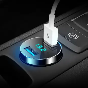 Mobiliuoju Telefonu Greitai Įkrauti 3.0 USB Įkroviklio Subaru Forester Legacy Outback Impreza XV BRZ 