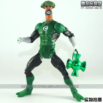 DC Green Lantern Medphyll Sąnarių Kilnojamojo Veiksmų Skaičius, Modelis Ornamentu Žaislai Berniukas Dovanos