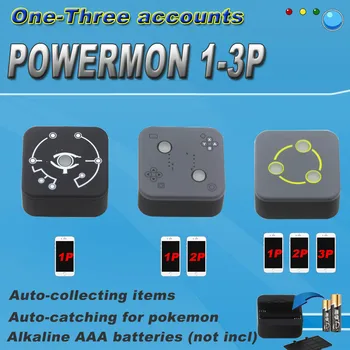 1P 2P 3P Powermon Žaidimas Reikmenys, Auto Laimikis Powermon Go Plus 