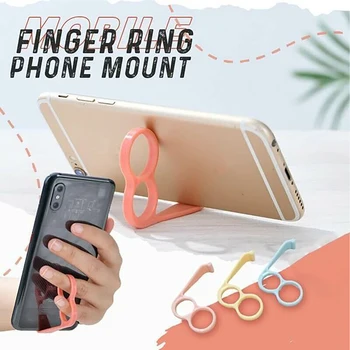 8PCS Universalus Piršto Žiedą Mobiliojo Kūrybos Žiedas Sagtis Tablet Stovėti Labiausiai Telefonai, išmanieji telefonai