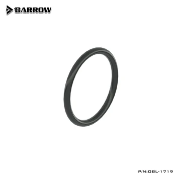 Barrow OD14mm Kietajame Vamzdelio Juodas Silikoninis Sandariklis sandarinimo žiedas 10vnt/set Skysčio Aušintuvas Sistemos Priedų Montavimo Silikono Sandarinimo Žiedas