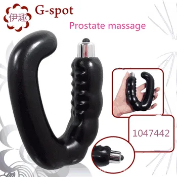 Prostatos Massager U formos Aneros G-taško vibratorius anal plug masturbacija prietaisai, moterims ir vyrams, analiniai žaislai butt plug sekso produktai.