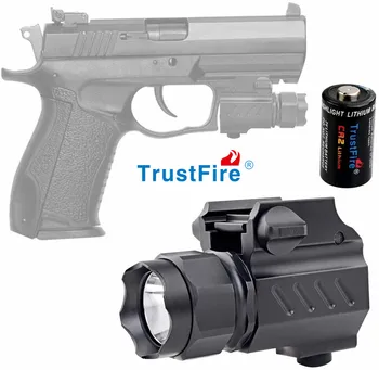 TrustFire G01 Pistoletas 210LM Šviesos 2Mode Taktinis Pistoletas Ginklas Žibintuvėlį, Fakelą Mount Šviesos Glock 17 19 21 22 ir Picatinny Rail