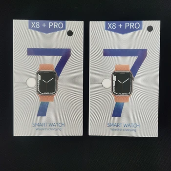 2/4/6/Vnt Didmeninės X8+ Pro Smart Watch Vyrų, Moterų Fitneso Tracker Smartwatch Sporto Laikrodis su Belaidžio Įkrovimo VS X8 Max
