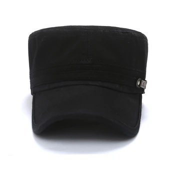 [NORTHWOOD] Aukštos Kokybės Medvilnės Karinės Kepurės Vyrams, Moterims, Flat Top Kepurės Gorra Casquette Homme Mados Kaulų Sunkvežimio vairuotojas Hat