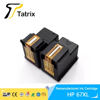 Tatrix hp 67 67XL Premium Atnaujinta Spalvų Rašalinių spausdintuvų Rašalo Kasetė HP ENVY Pro 6400 serijos, Deskjet 1200 Spausdintuvą ir pan.