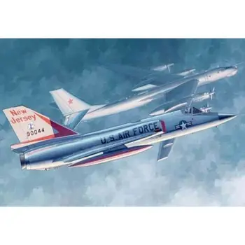 Trimitininkas 02891 1/48 JAV F-106A Delta Lėkti Skalės Modelis Rinkinys