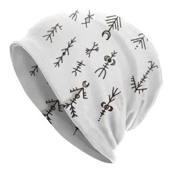 Imazighen Berberų Kabyle Amazigh Kepurės Atsitiktinis Lauko Skullies Beanies Skrybėlę Unisex Vyrų Pavasaris Šiltas Dual-naudoti variklio Dangčio Megzti Skrybėlę