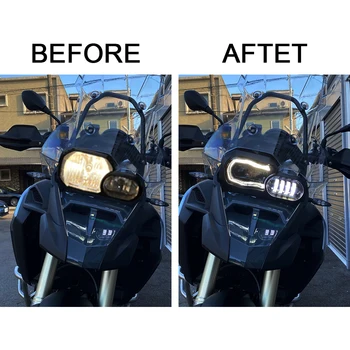 Motociklo Šviesos Žibintai LED Projektorius priekinis žibintas BMW F800 F800GS 700GS F650GS ,Pilnas LED Žibintai Asamblėjos Žibintai