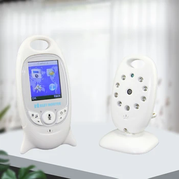 2.0 Colių Spalvotas Belaidžio Video Baby Monitor Saugumo Kameros 2 Būdas Kalbėti, Naktinio Matymo infraraudonųjų SPINDULIŲ LED Temperatūros Stebėjimo 8 Lopšinė