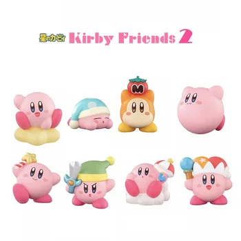 Anime Kirby Žaidimai Pav Rožinė Kirby Krypavimas Dee Doo Mielas Animacinių Filmų Rinkti Mini Žaislai, Lėlės Veiksmų Žaislas Pav Gimtadienio Dovanos