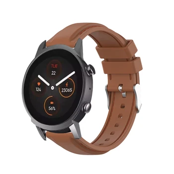 Silikono Juostos Ticwatch pro 3 Ultra GPS Riešo Dirželis Ticwatch E3 E2 GTX GTH Pakeitimo Apyrankę Diržo Žiūrėti Priedai