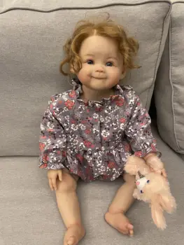 FBBD Dailininkė Nutapė Jau Baigtas Reborn Baby Doll 