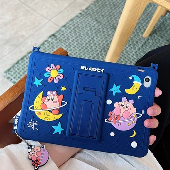 Kawaii Anime Žvaigždė Kirby Tablet Case for Ipad Air 